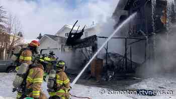 Home destroyed by fire in southeast Edmonton Monday - CTV News Edmonton