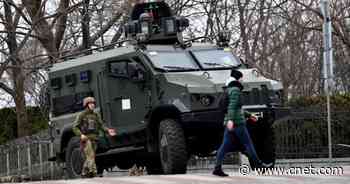 Satellite Images Show Russian Invasion of Ukraine in Motion     - CNET