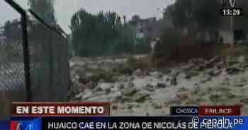 Chosica: huaico se produjo tras activarse quebrada Nicolás de Piérola - Canal N