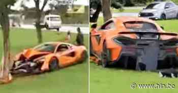 Braziliaanse voetballer Paulinho ramt McLaren van 700.000 euro tegen boom... en wil meteen nieuwe kopen - Het Laatste Nieuws