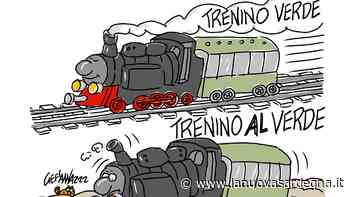 La vignetta di Gef: il trenino verde rischia di restare fermo - La Nuova Sardegna