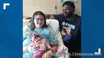 Born at 22:22 on 2/22/22 | Riverside Shore Memorial Hospital celebrates baby Aubriella