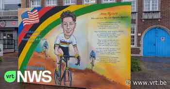 Lichtervelde eert WK-kampioen Joran Wyseure met WK-bord - VRT NWS
