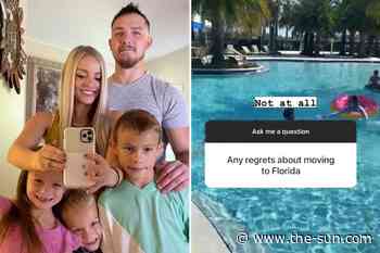Teen Mom Mackenzie McKee gives tour of huge pool and grounds of Florida trailer park she lives at with... - The US Sun