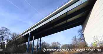 Zwischen Würselen und Rothe Erde: Nur noch einspurig auf der A544