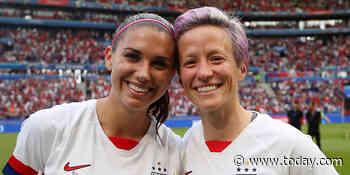 Megan Rapinoe on US women's soccer team's equal pay agreement: 'This is a huge win'
