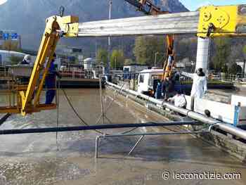 Provincia. Mastroberardino in visita al depuratore di Lecco e all'acquedotto brianteo - Lecco Notizie