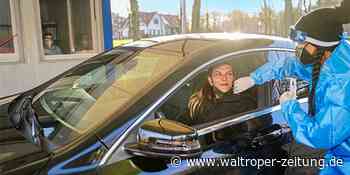 Coronatest im Auto am Lehnemannshof in Waltrop: Jetzt ist das möglich - Waltroper Zeitung