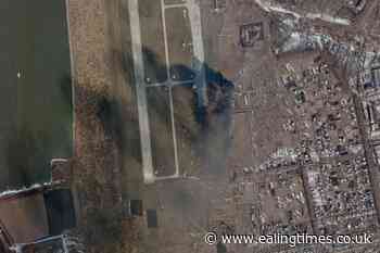 Satellite images show airfield damage in eastern Ukraine - Ealing Times