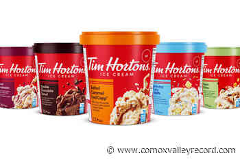 Tim Hortons releases ice cream line up – Comox Valley Record - Comox Valley Record