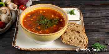 Nicht sofort essen: Soljanka schmeckt mit dem Über-Nacht-Trick am besten - FOCUS Online