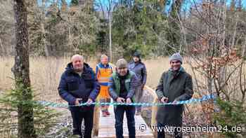 Pünktlich zur Vogelbrutzeit: Erneuerung der Schönachenstegbrücke fertiggestellt und freigegeben