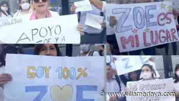 El club fans de ZOE: se manifiestan en Buenos Aires - Villamaria Ya