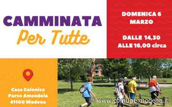 Camminata "Mai sole" - Comune di Modena