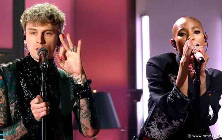 Watch Machine Gun Kelly and Willow perform ‘Emo Girl’ on ‘The Late, Late Show’