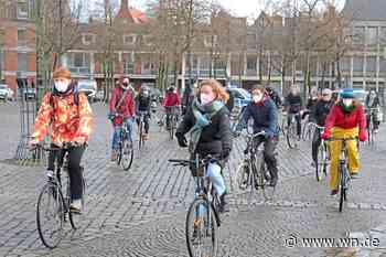 Fahrraddemo von "Fridays for Future" in Münster