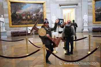Florida Man Carrying Pelosi's Podium in Viral Capitol Riot Photo Gets Prison