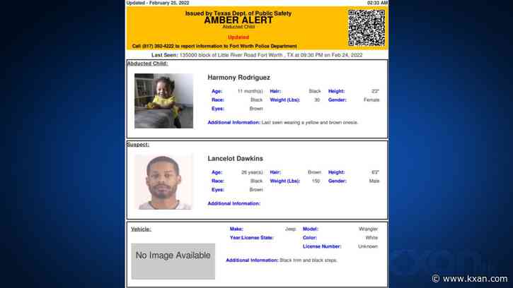 Abducted 11-month-old Fort Worth girl found safe in New Mexico