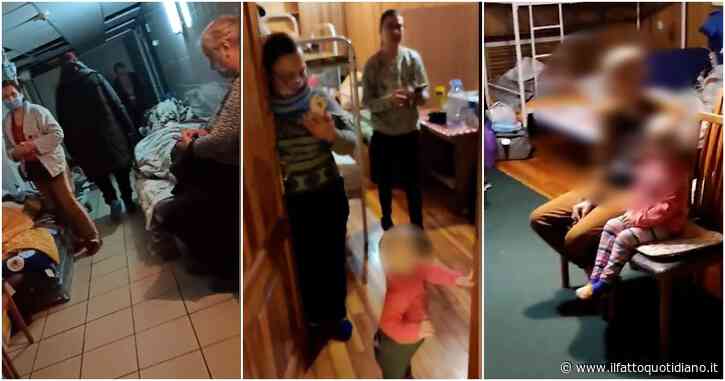 Ucraina, le immagini dei bunker dell’ospedale oncologico di Kiev dove sono rifugiati i bimbi malati di tumore: i video diffusi dall’ong Soleterre