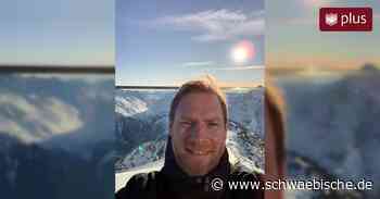 Isny-Marketing-Geschäftsführer Jürgen Meier erlärt einen Spagat - Schwäbische