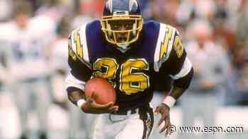 Former Auburn, Chargers RB James dies at 59