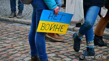 Kundgebung Jena wegen des Krieges in der Ukraine