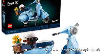 Lego teams up with Vespa for iconic Italian scooter set - Grimsby Live