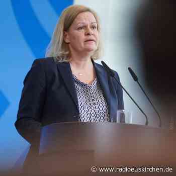 Faeser: Sind auf Flüchtlingsbewegung vorbereitet - radioeuskirchen.de
