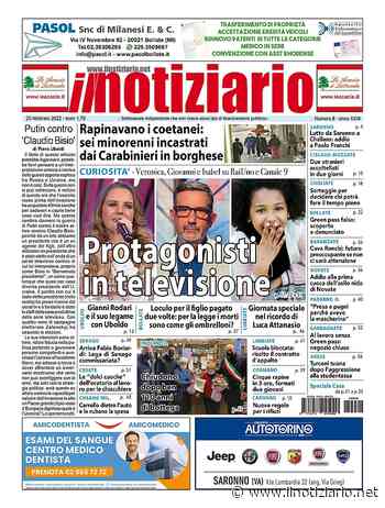 Da Cesate, Bollate e Misinto protagonisti in Tv; Saronno, sgominata baby gang - ANTEPRIMA - Il Notiziario