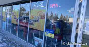 Calgarians show solidarity, support for Ukraine