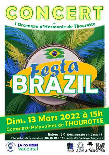 Concert « FESTA BRAZIL » Complexe Polyvalent Edouard Pinchon dimanche 13 mars 2022 - Unidivers