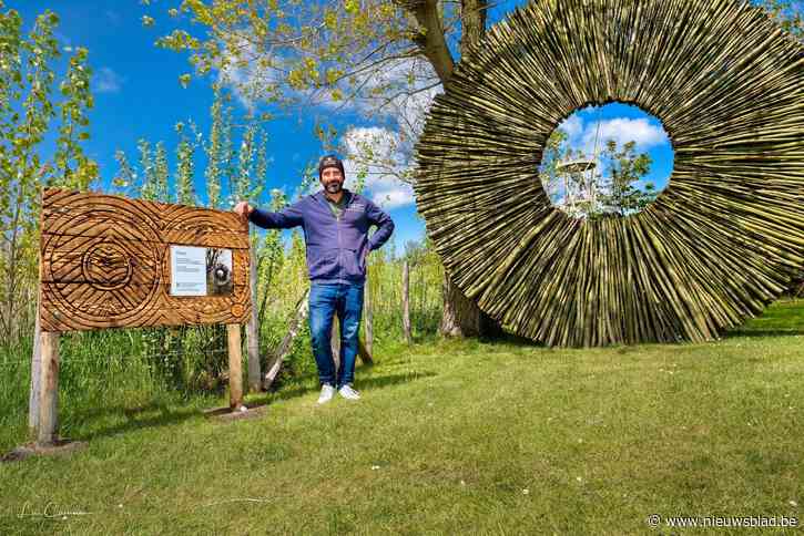 Houtkunstenaar Philou (42) geeft gesneuvelde bomen na storm tweede leven: “Mijn kleurenblindheid is geen handicap, integendeel”