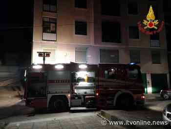 Solofra, fiamme in una merceria di via Misericordia - Irpinia TV