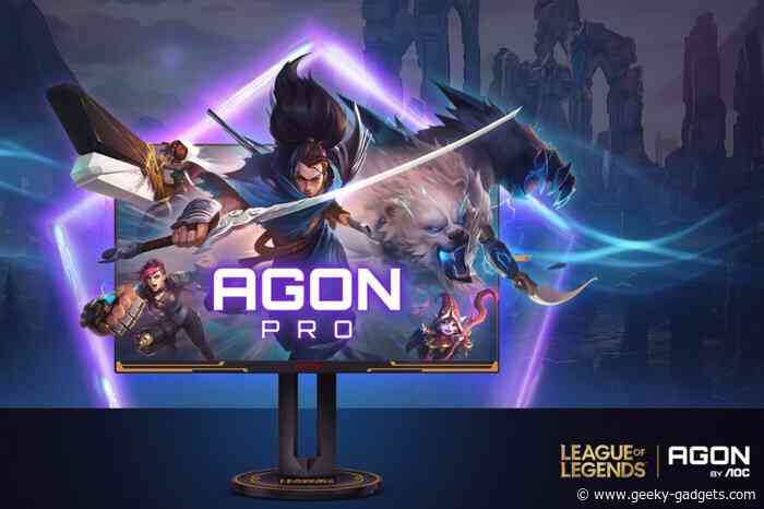 World’s First Official League of Legends gaming monitor created by AOC