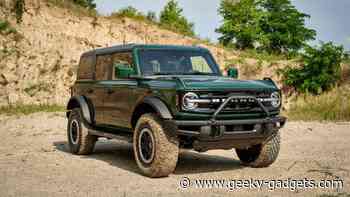 2022 Ford Bronco orders close March 8