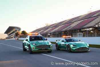 Aston Martin DBX is the official safety car of the 2022 Formula 1