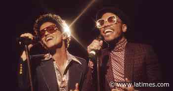 Bruno Mars and Anderson .Paak bring Silk Sonic to life - Los Angeles Times