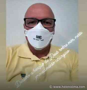 Ex-prefeito de Soledade passa por cirurgia para amputar o pé esquerdo em Recife - Heleno Lima