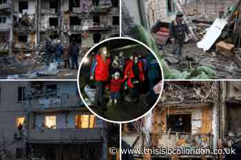 Russian attack on Ukraine in pictures: Devastating impact of Putin's invasion
