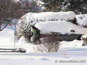 Weather: Storm expected to dump up to 15 cm of snow Friday; Frostbite advisory; OC Transpo reports bus problems - Ottawa Citizen