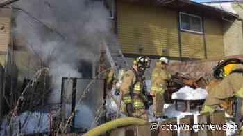 Ottawa man hospitalized with smoke inhalation after morning fire - CTV News Ottawa