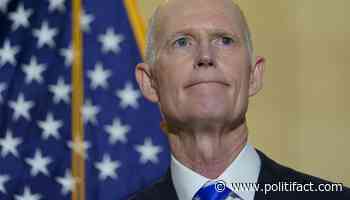 Sen. Rick Scott says his GOP agenda didn't call for a tax increase. Experts think it did. - PolitiFact