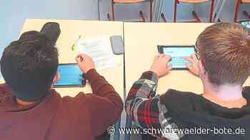 Digitalisierung in Schramberg - So läuft an der Ehrhard-Junghans-Schule Bildung mit Tablet und Co. - Schwarzwälder Bote