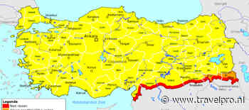 Reisadvies Turkije: vorige week aangescherpt naar zeer-hoogrisicogebied, nu grotendeels 'ouderwets' geel - TravelPro