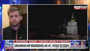 Member of Ukrainian parliament vows to fight as the battle in Kiev rages 'everywhere'