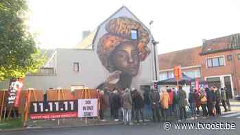 Muurschildering Lokeren oogst internationaal lof - TV Oost