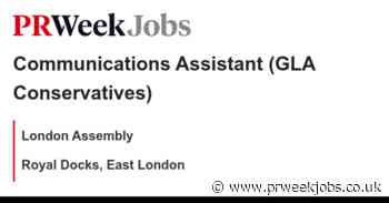 London Assembly: Communications Assistant (GLA Conservatives)