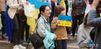 Villefranche-sur-Mer : rassemblement des ukrainiens devant le consulat russe - RCF