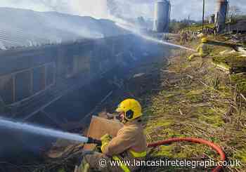 Person suffered burns at Sawley outbuilding fire