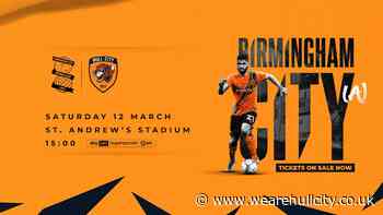 Birmingham City (A): Ticket Details - News - Hull City